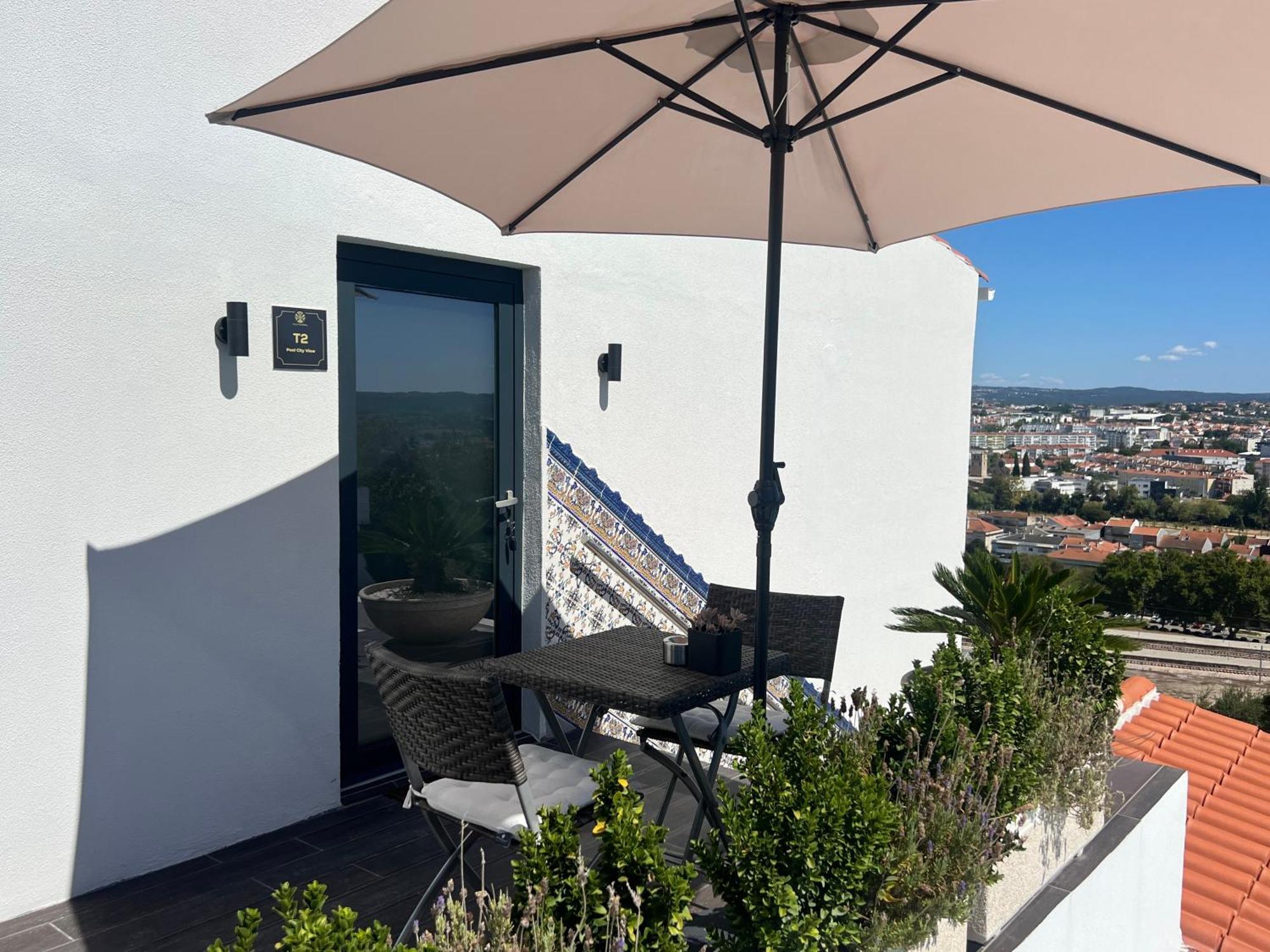 Vila Pombal Tomar Apartments - Pool & City Views Ngoại thất bức ảnh